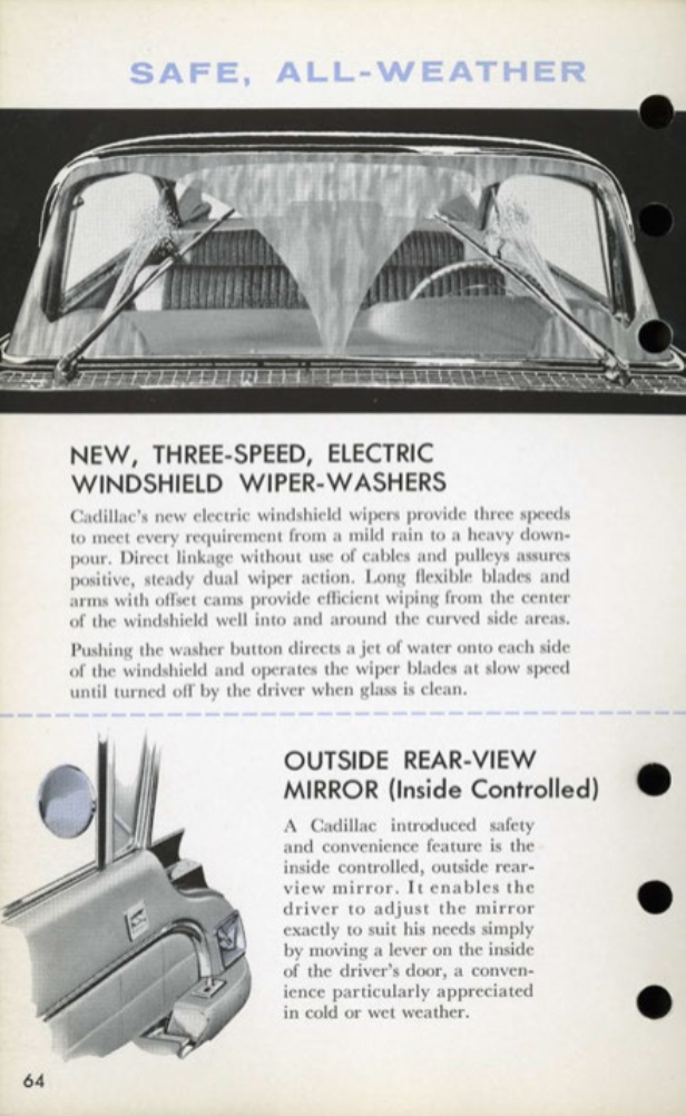1959 Cadillac Salesmans Data Book Page 119